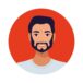 man with beard avatar character isolated icon free vector e1734955475353